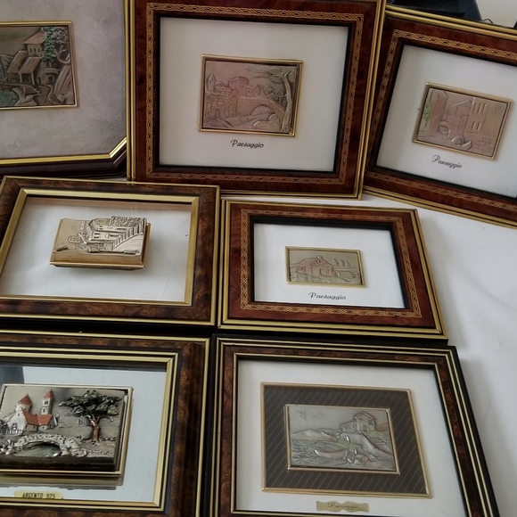Vintage Italian Wall Art 925